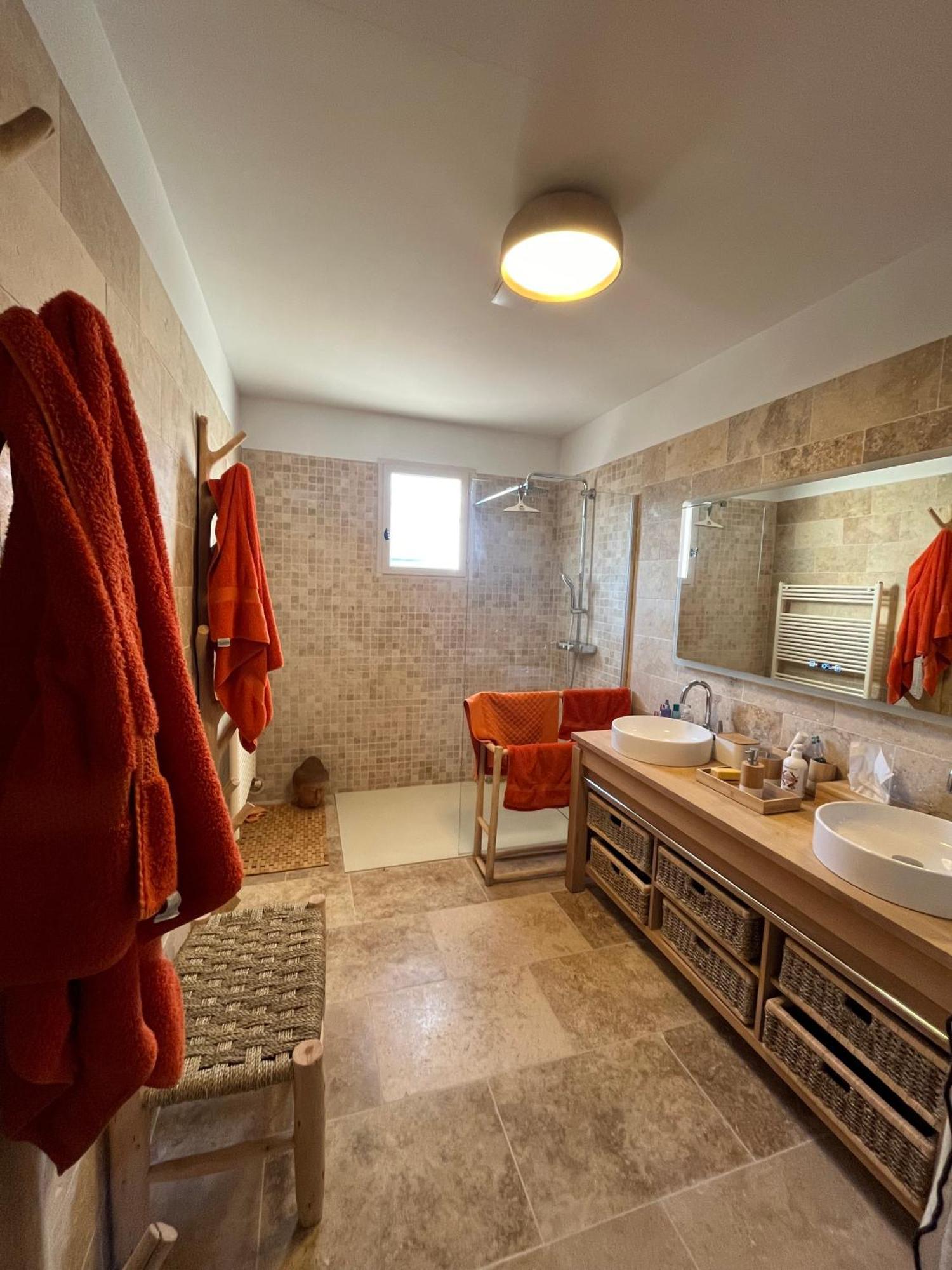 Villa Piscine Uzes A Pied 6 Personnes Farandole Exterior foto